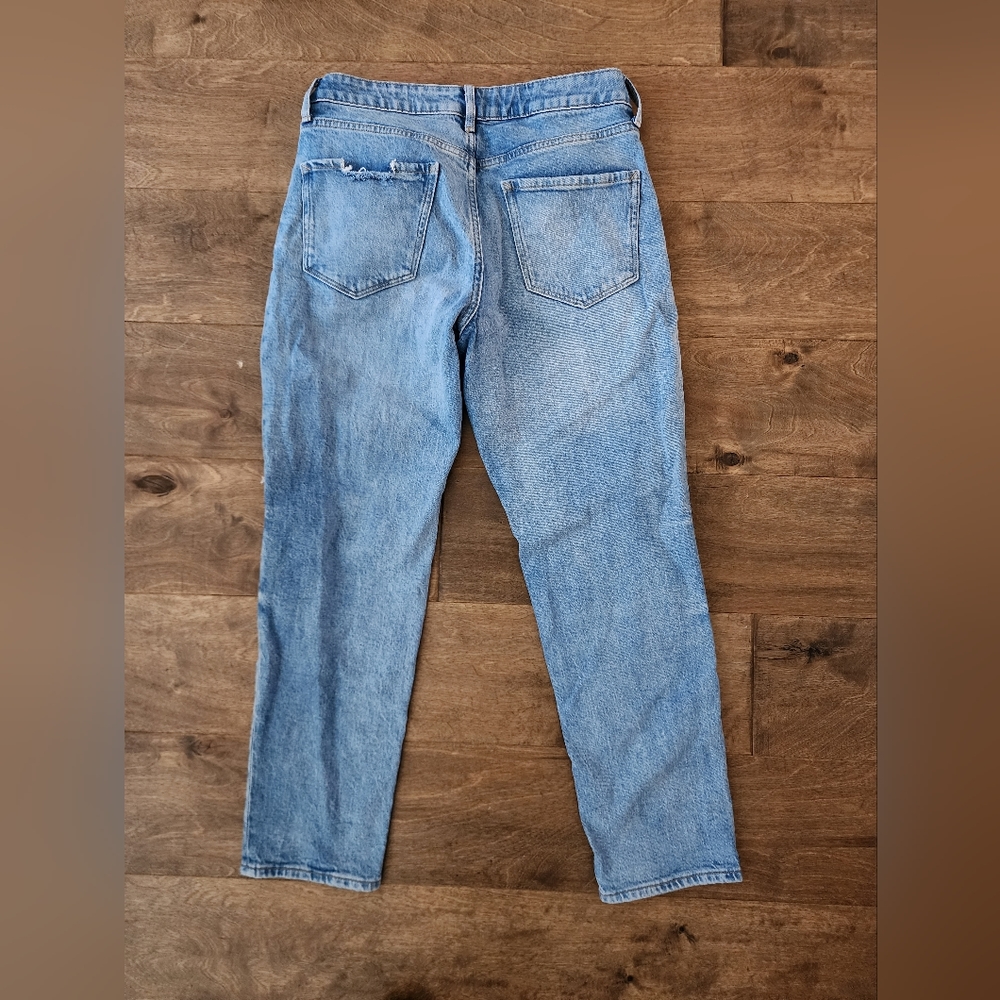 Ana Distressed Mom Jean 80's